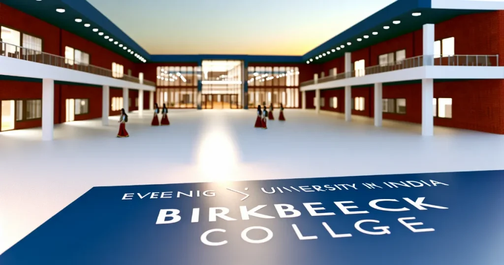 Students engaging in higher education at Birkbeck College