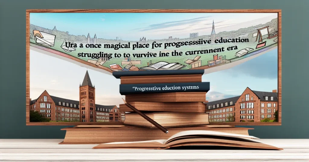 A visual representation of progressive education concepts
