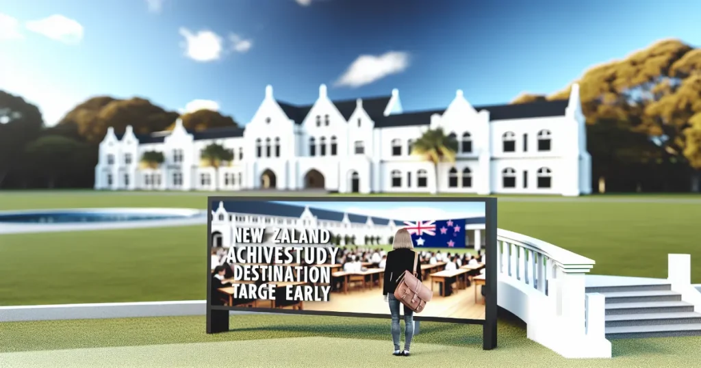 Visual representation of study abroad - New Zealand Achieves Study Destination Target Early | EdWorld Education Analysis