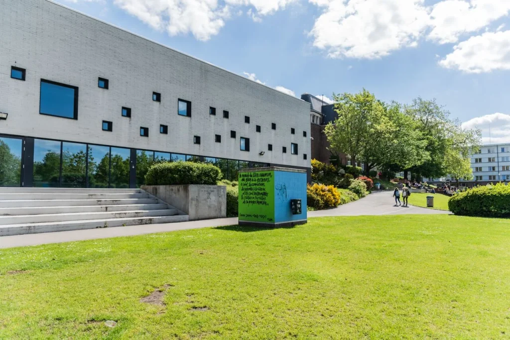 Universite libre de Bruxelles (ULB) campus in Brussels, Belgium