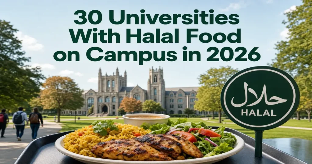 Study abroad - 30 universities with halal food on campus in 2026 for Pakistani students | Edworld